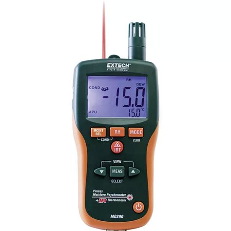 extech mo210 digital moisture meter|extech mo290 user manual.